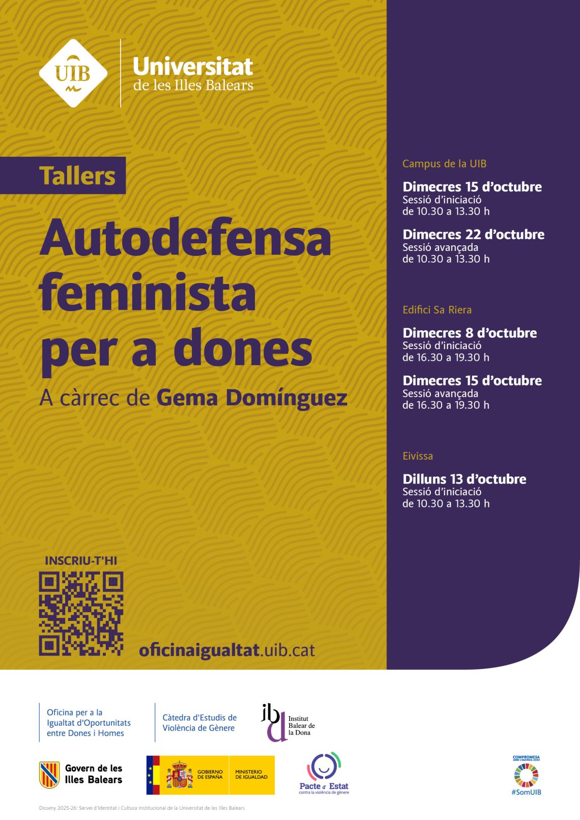 Autodefensa feminista per a dones a càrrec de Gema Domínguez